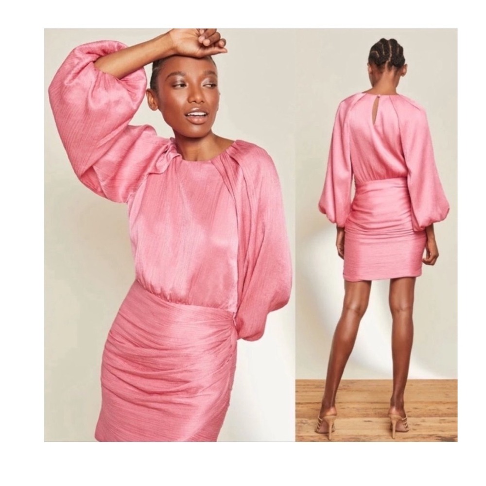 NWT VERONICA BEARD Gracelynn Dress‎ in Pink Sherbet Sz 12
